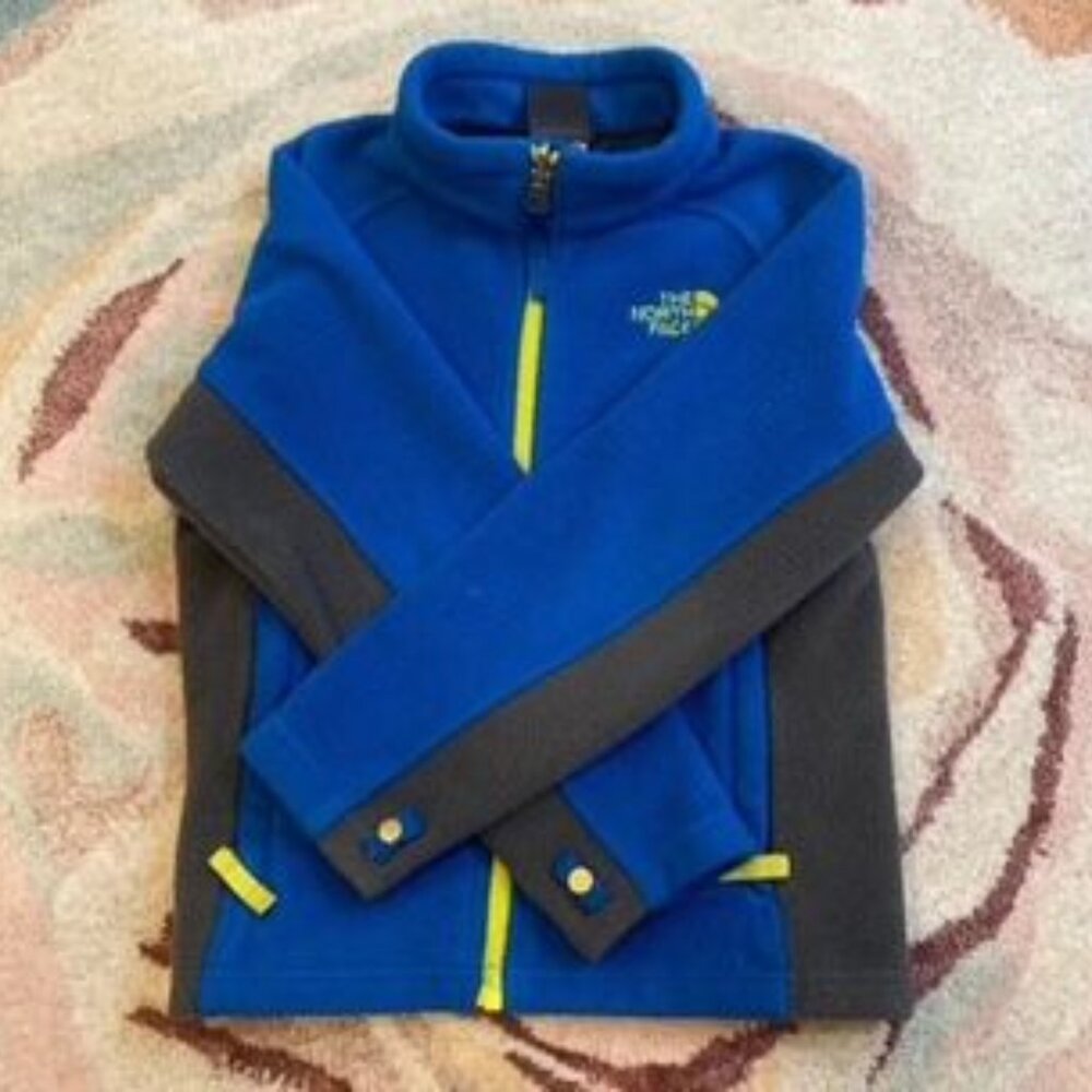 The Northface Full Zip Fleece Jacket Youth Size XL 18/20